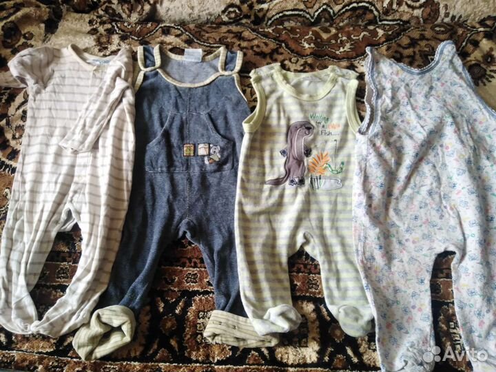 Вещи пакетом на мальчика от 0 до 9 мес