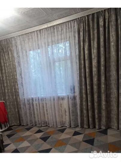 Готовые Шторы и тюль новые комплект 2шт Турция