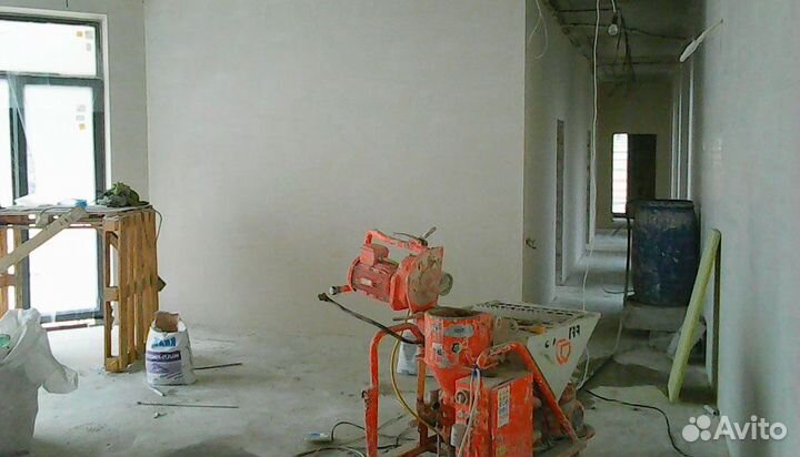 Механизированная штукатурка стен