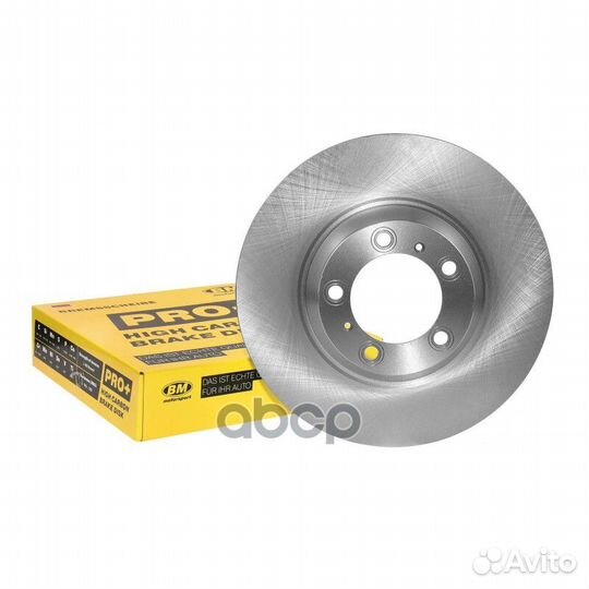 Диск тормозной высокоуглеродистый вентилируемый