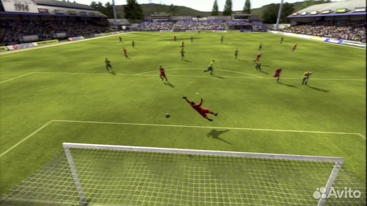 FIFA 08, б/у, множ.царап., без обложки, английский