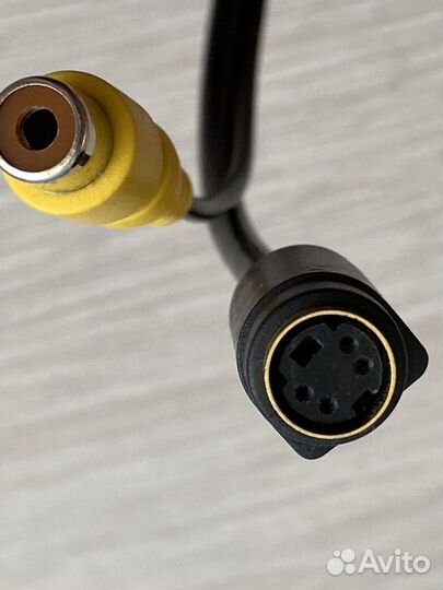 Кабель svhs - RCA S-video