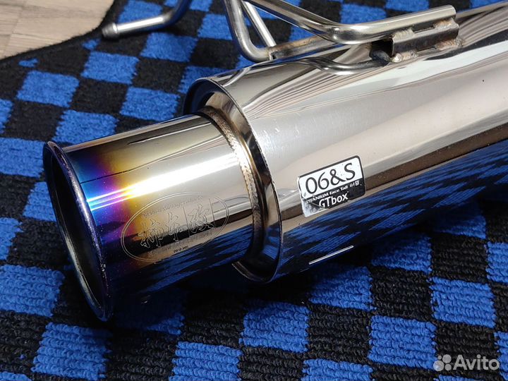 Глушитель Honda Fit GE8 Kakimoto Racing