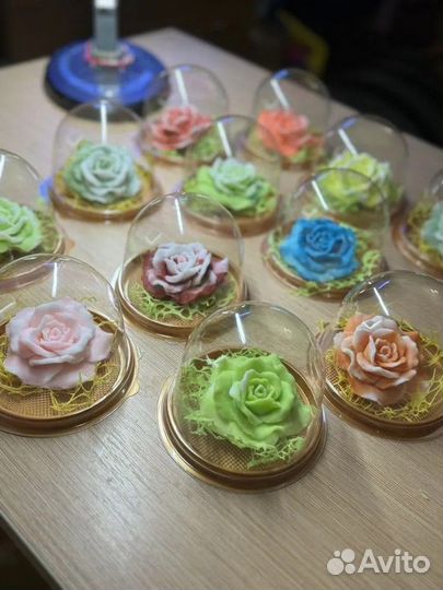 Роза в колбе