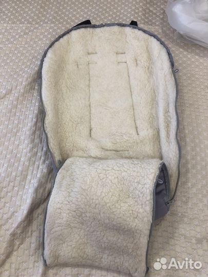 Зимний конверт в коляску