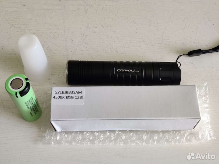 Фонарь Convoy s21b nichia b35am 4500k