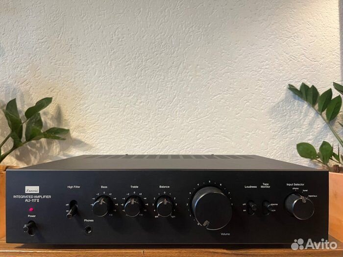 Усилитель Sansui AU 117 ll И колонки Radiotehnika