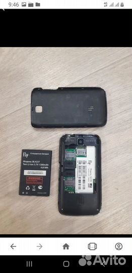 FLY сенсорный на запчасти