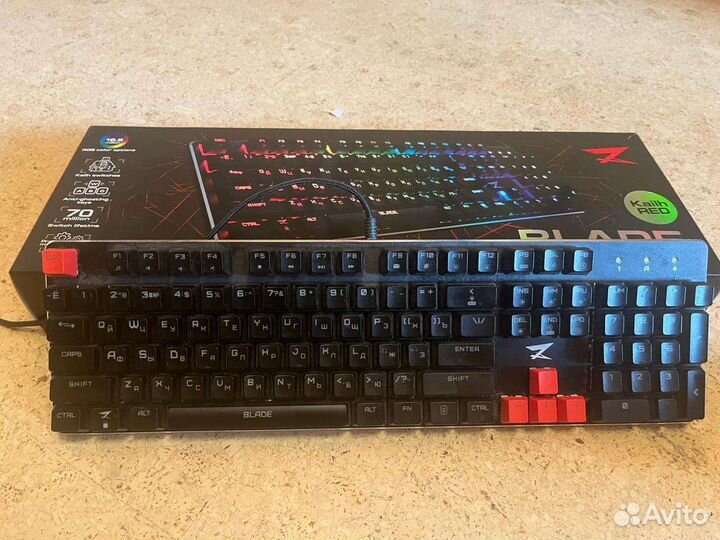 Игровая механическая клавиатура zet gaming blade