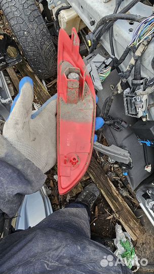 Катафот бампера заднего Hyundai Solaris 1 2013