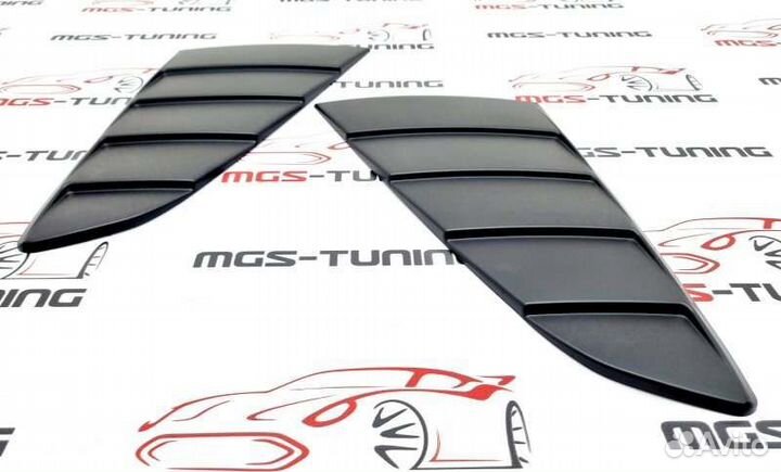 Жабры на задние форточки PFT Ford Mustang 2014+