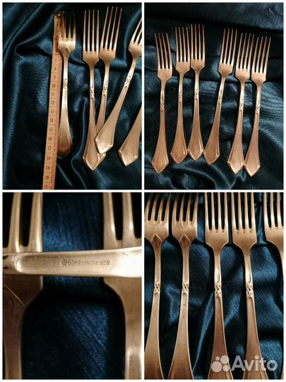 Набор 6 вилок. Norblin до1915 г