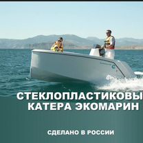 В наличии Ecomarine 4.2 серый с мотором