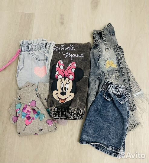 Детские вещи на девочку пакетом 92-98