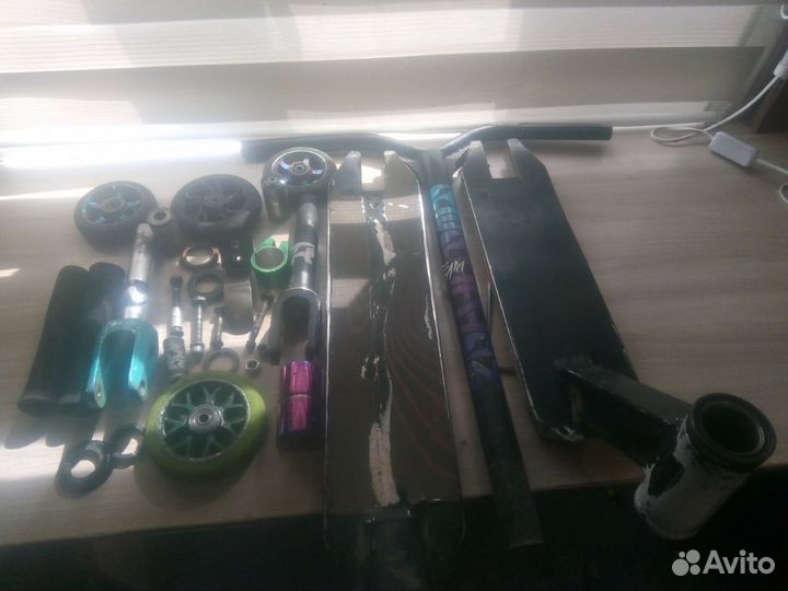 Запчасти для трюкового самоката