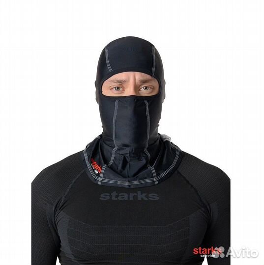 Подшлемник Light + (Coolmax) (Чёрный) starks