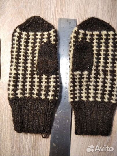 Варежки зимние женские
