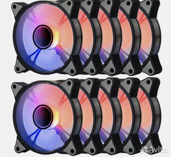 Корпусные вентиляторы 120мм 4 pin+argb3pin