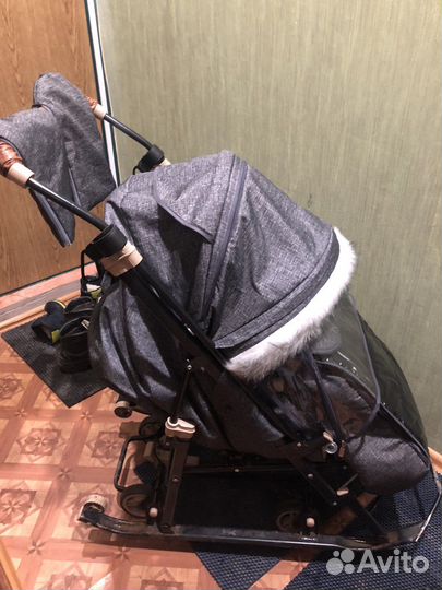 Коляска санки