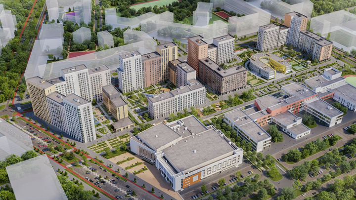 2-к. квартира, 65,2 м², 2/16 эт.