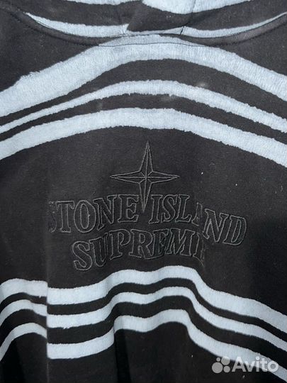 Stone island supreme худи