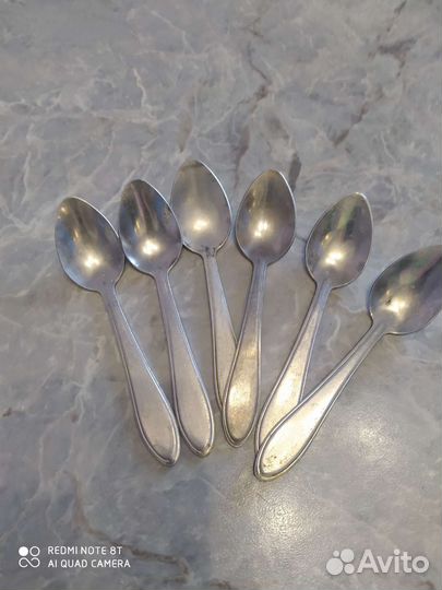 Чайные ложки СССР алюминиевые