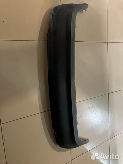 Накладка на задний бампер