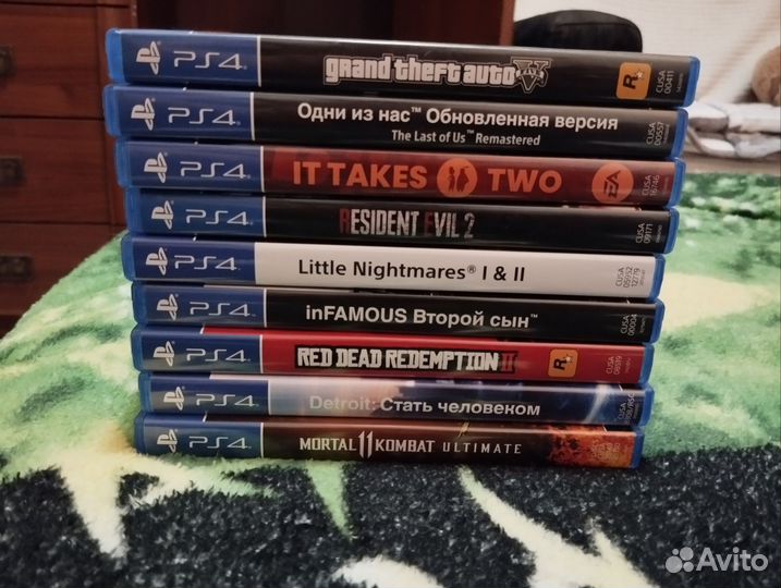 Игры для приставок ps4