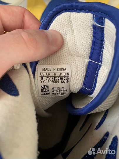 Боксерки adidas box hog 3 (41 1/3) (8 US)