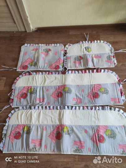 Бортики в кроватку детскую