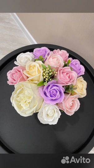 Букеты из мыльных цветов