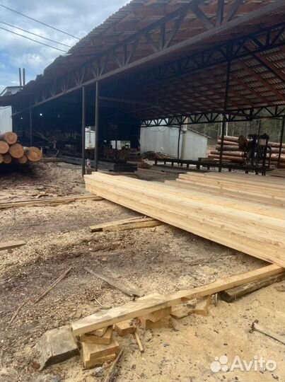 Обрезная доска брус пиломатериалы с НДС и без НДС