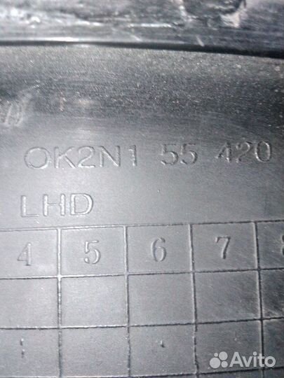 Накладка панели Kia Spectra S6D 2008