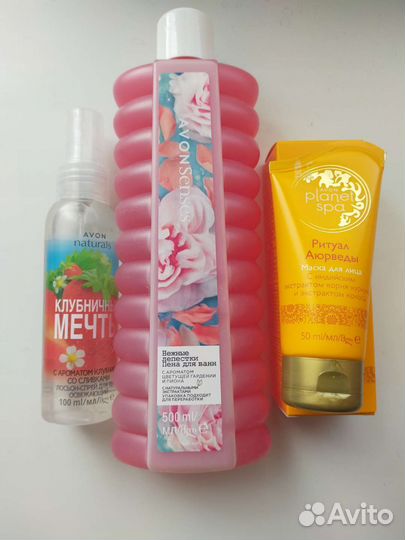 Avon. Пена для ванны, гель для душа