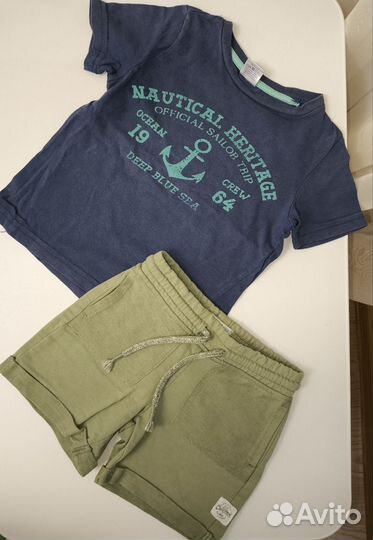 Большой пакет одежды для мальчика 92-98-104 см