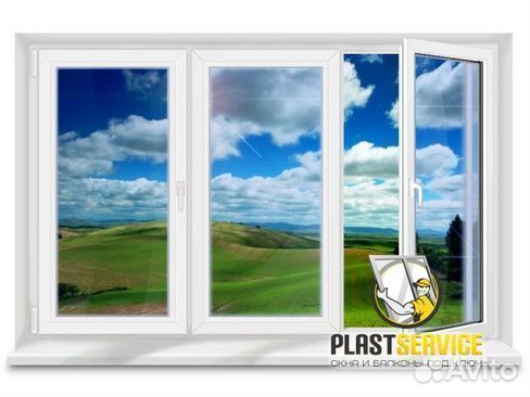 Окно тройное