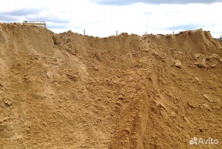 Песок лесной намывной Суглинок с Доставкой