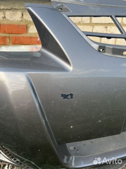 Передний бампер от priora 2 (кориандр)