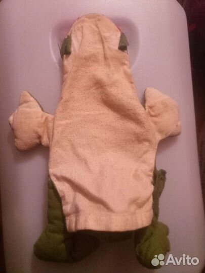 Лягушка игрушка СССР на руку