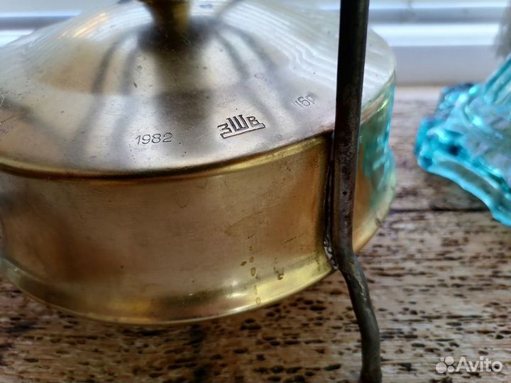 Примус СССР латунь