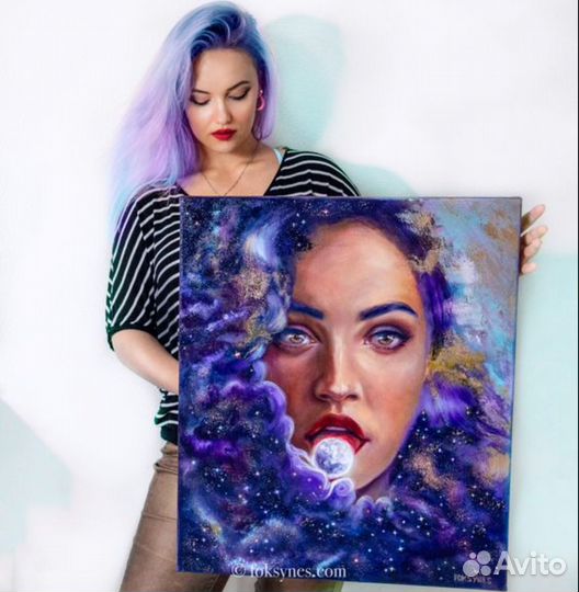 Портрет на холсте по фото