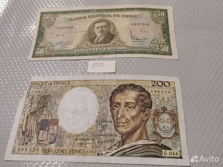 Банкноты разных стран