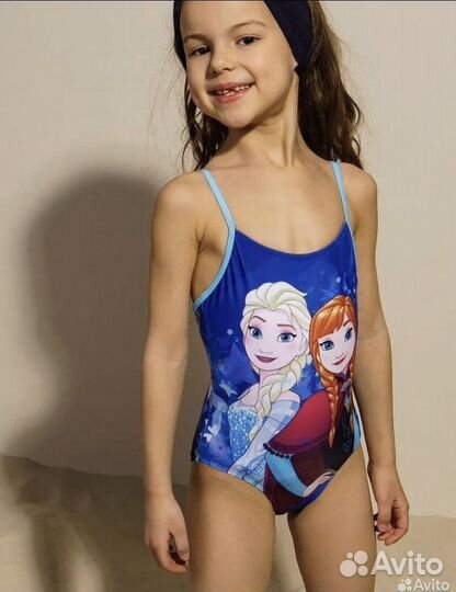 Купальник для девочки playtoday синий 116