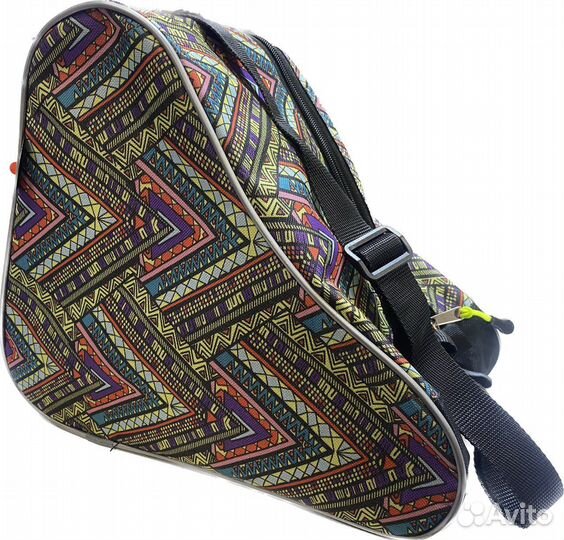 Сумка для коньков Calambus малый узор треугольник