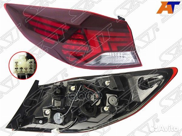 Фонарь задний hyundai elantra 18-20 LH LED ST-1