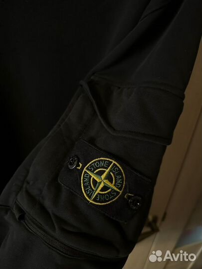 Свитшот Stone Island Cotton Balck