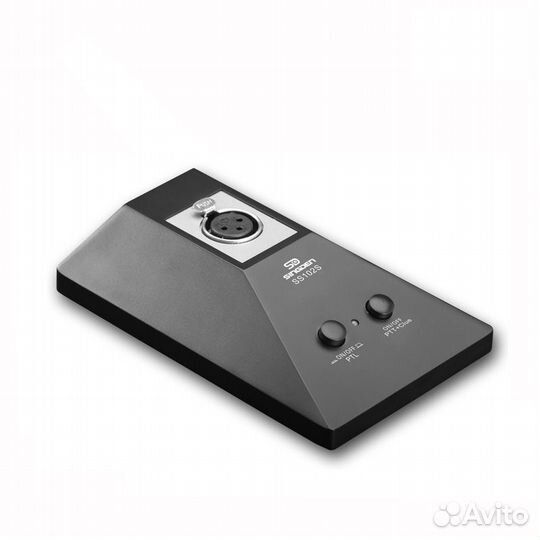 Подставка-база на стол микрофона на гусинеке с XLR