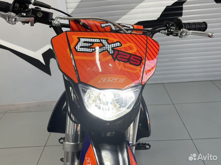 Питбайк BSE EX125 17/14 Blue Orange Ant