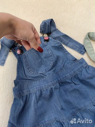 Джинсовый сарафан Gloria jeans74,86,92,104,122,128