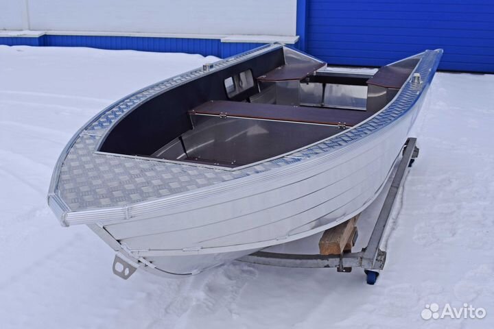 Новая алюминиевая лодка Wyatboat 370 нерегистрат